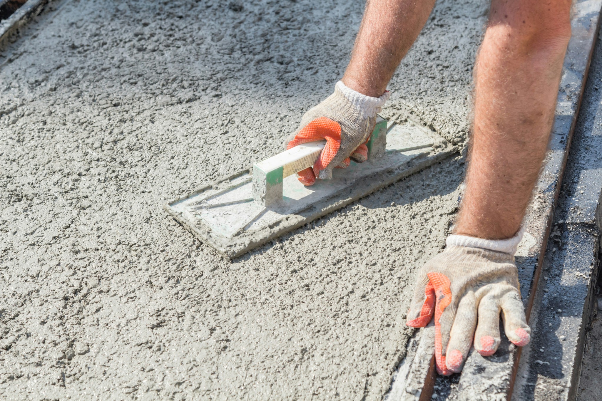 Concrete and bricklaying project